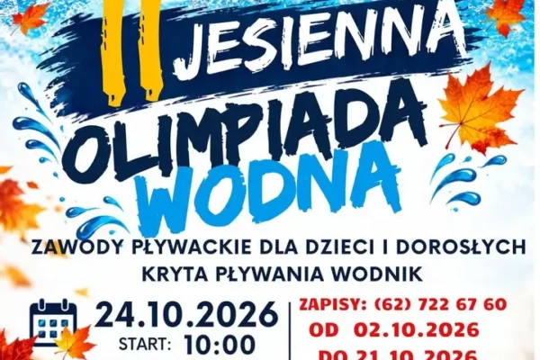 Olimpiada pływacka w Krotoszynie – sport i pomoc dla chorej Oli