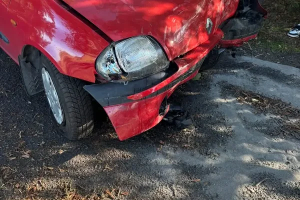 Kolizja w Orli — interweniowały zastępy OSP Koźmin Wielkopolski i Czarny Sad