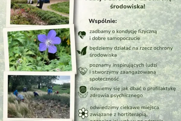 Zielony Wolontariat w Koźminie Wielkopolskim – spotkanie w Parku Doliny Orli