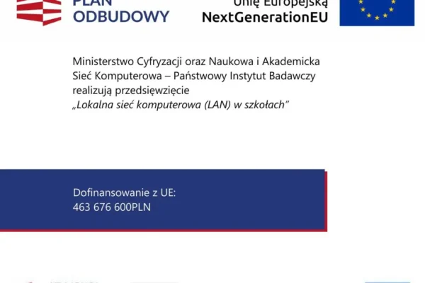 Gmina Koźmin Wielkopolski inwestuje w nowoczesną sieć LAN w szkole podstawowej