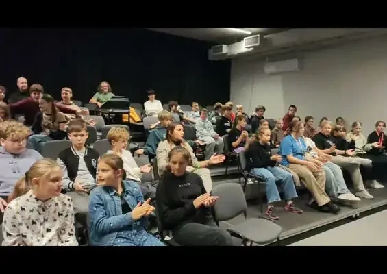 Radek Bolewski poprowadził warsztaty muzyczne w Starej Kaflarni