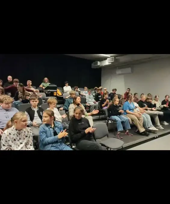 Radek Bolewski poprowadził warsztaty muzyczne w Starej Kaflarni