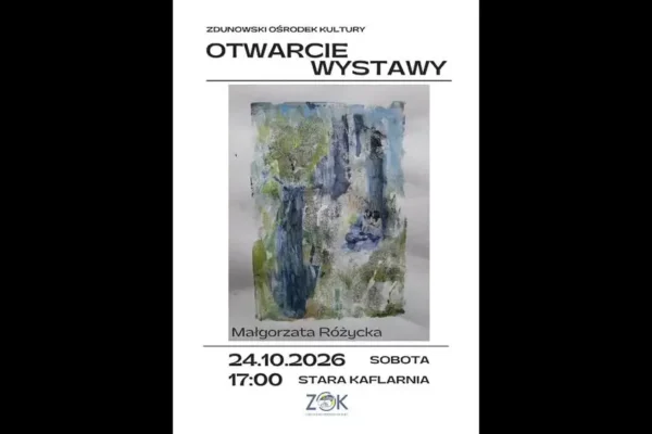 Wernisaż Małgorzaty Różyckiej w Starej Kaflarni przyciągnął tłumy