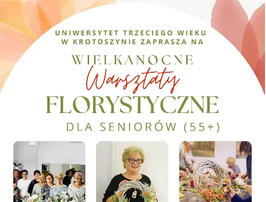 Ostatnie 3 miejsca na jesienne warsztaty florystyczne dla seniorów w Krotoszynie