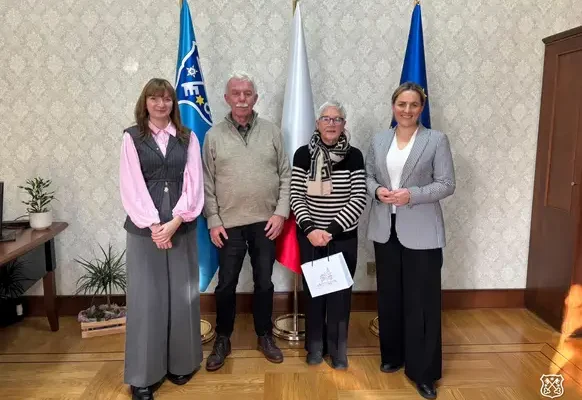 Przyjaciele z Brummen z wizytą u burmistrza Krotoszyna