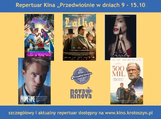 Repertuar Kina 3D Przedwiośnie w Krotoszynie na 9–15 października