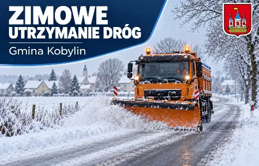 Zima na drogach gminy Kobylin – kto odbiera zgłoszenia i gdzie szukać pomocy