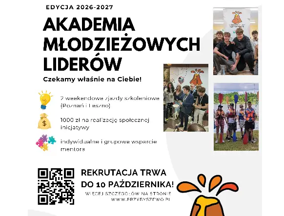 Akademia Młodzieżowych Liderów: szansa dla młodych z Wielkopolski