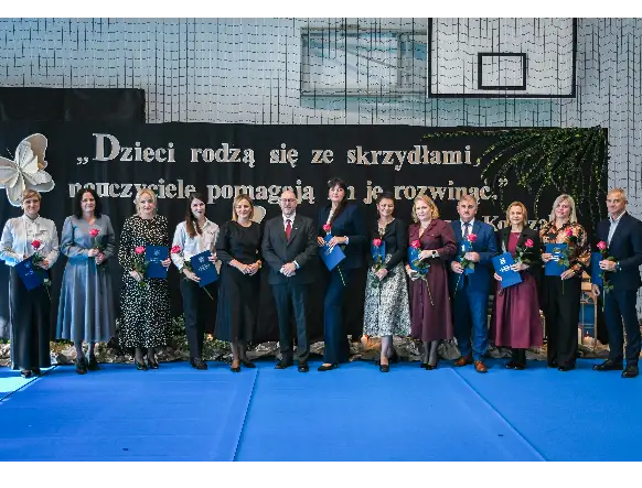 Dzień Edukacji Narodowej w Orpiszewie. Nagrody dla nauczycieli z gminy Krotoszyn
