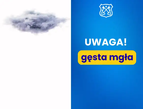 Gęsta mgła nad powiatem krotoszyńskim – IMGW ostrzega