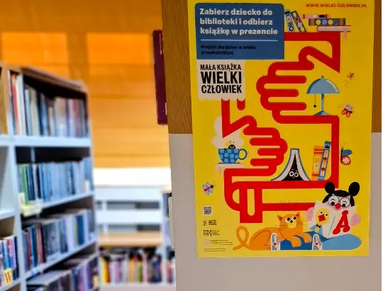 Krotoszyńska biblioteka zaprasza przedszkolaki do IX edycji „Małej książki – wielkiego człowieka”